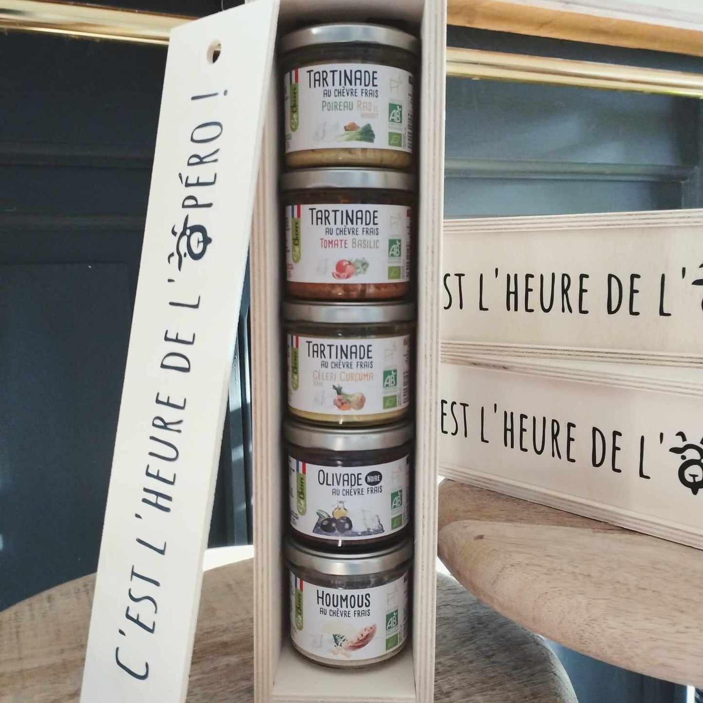 COFFRET BOIS - CHEVRE