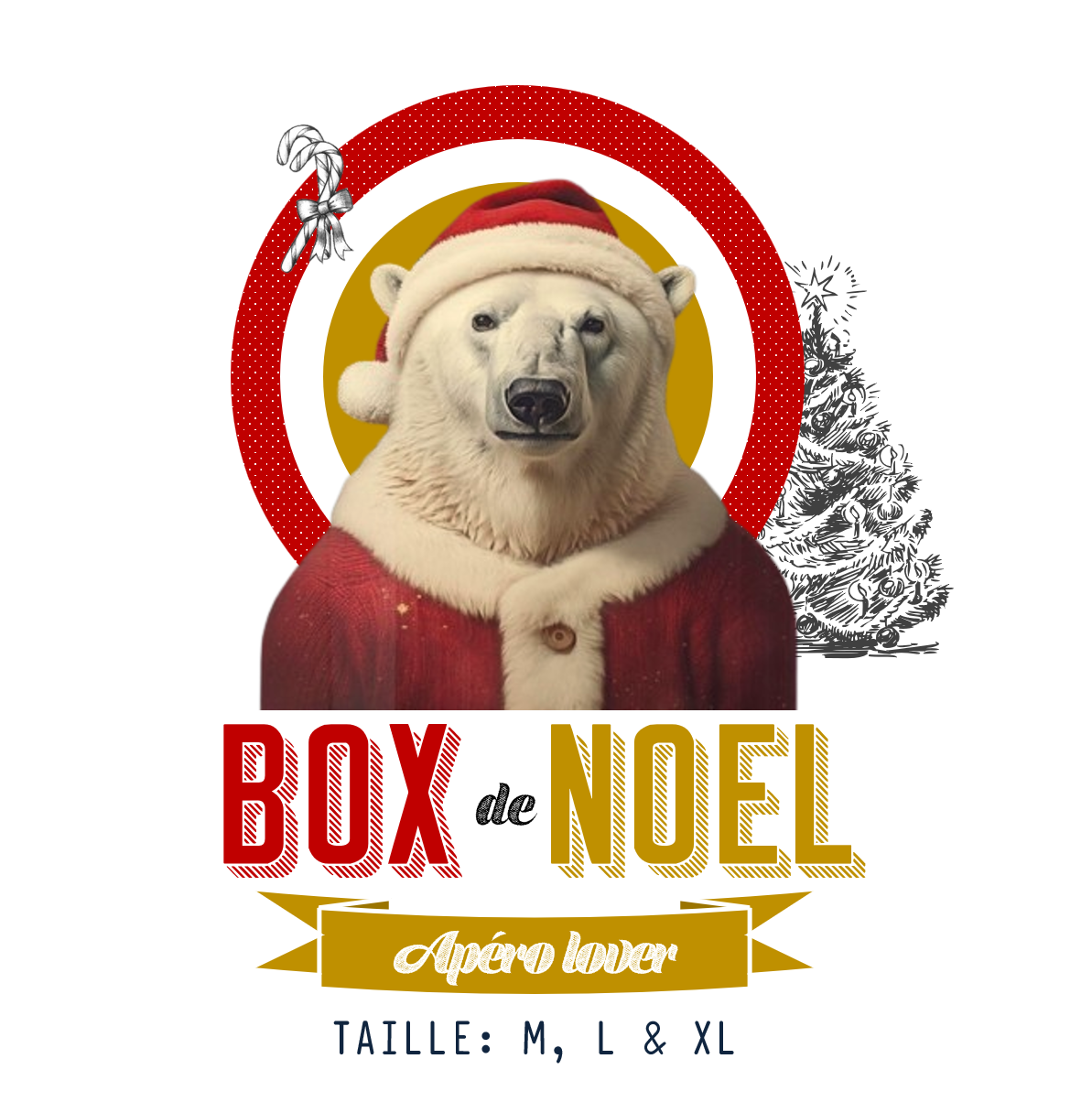 box de noel apéro français