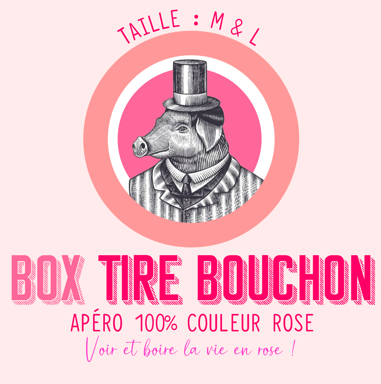 BOX APÉRO ROSE