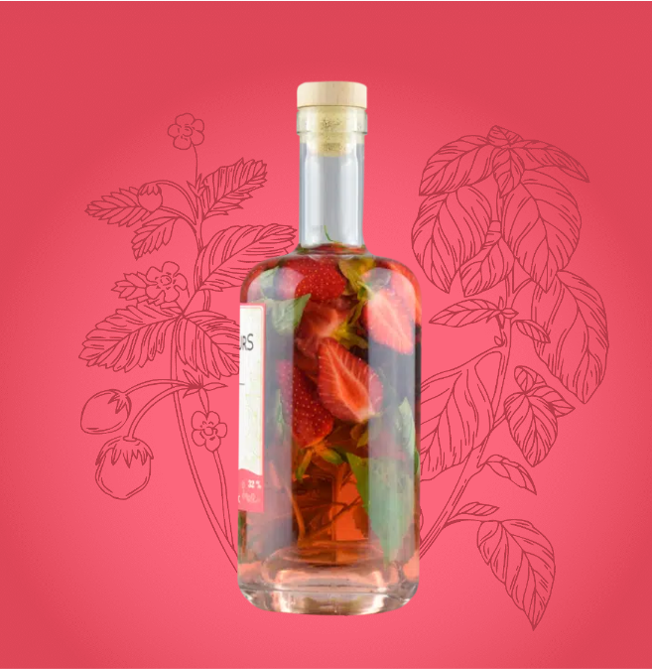 Armagnac Fraise Basilic