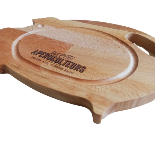 Les Petits Aperoculteurs - planchette cochon - fabrication française - apéro - cadeau - accessoire indispensable