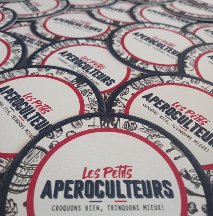 Les Petits Aperoculteurs - sous bocks - apéro - idée cadeau