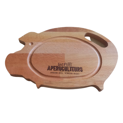 Les Petits Aperoculteurs - planchette cochon - fabrication française - apéro - cadeau - accessoire indispensable