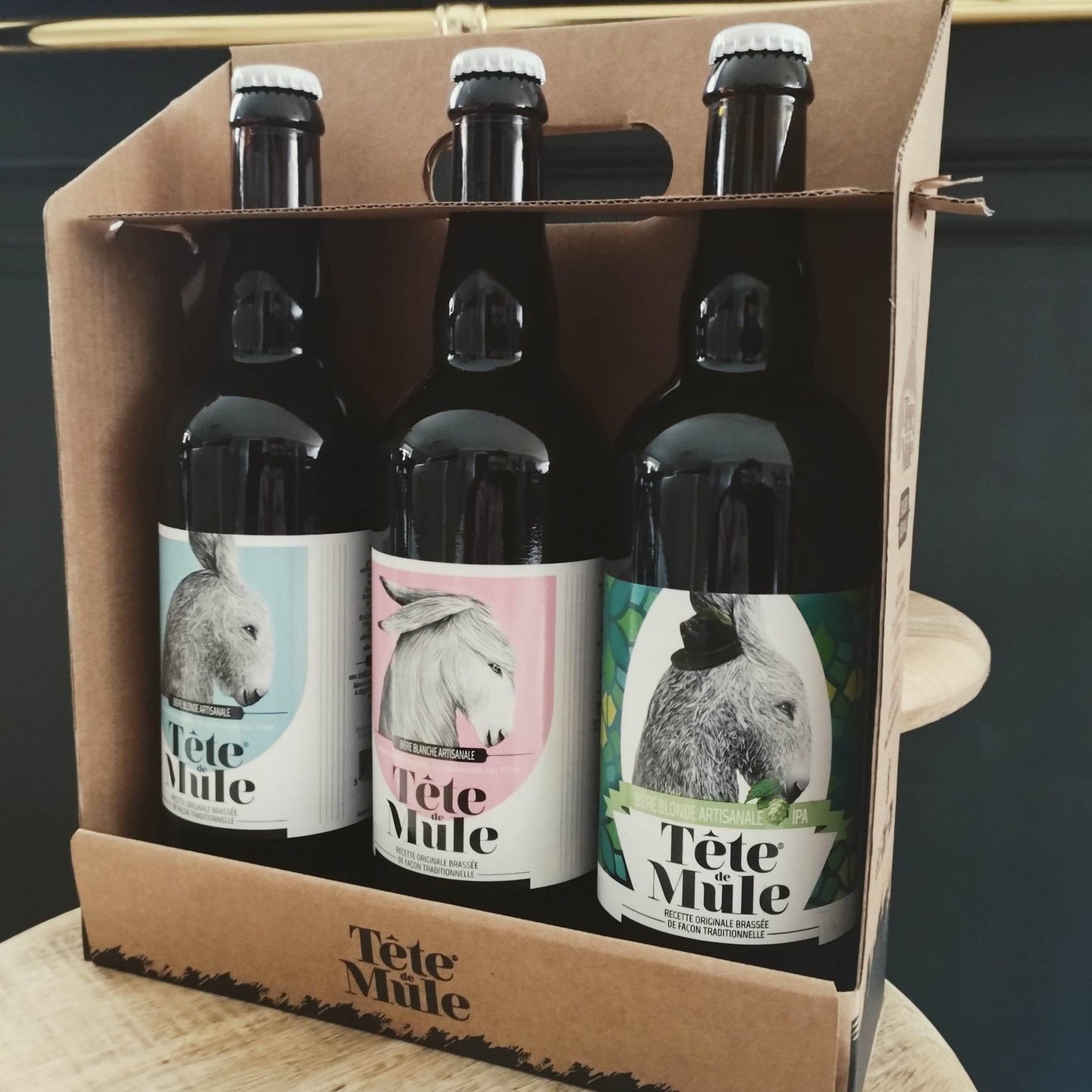 Coffret tete de mule 75cl - Les petits apéroculteurs