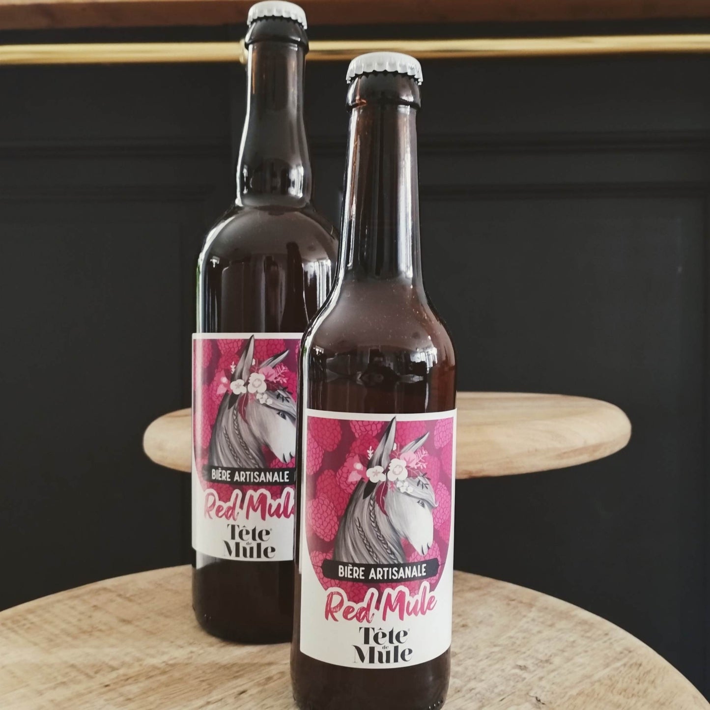 bière tête de mule - red mul - bière framboise - les petits apéroculteurs