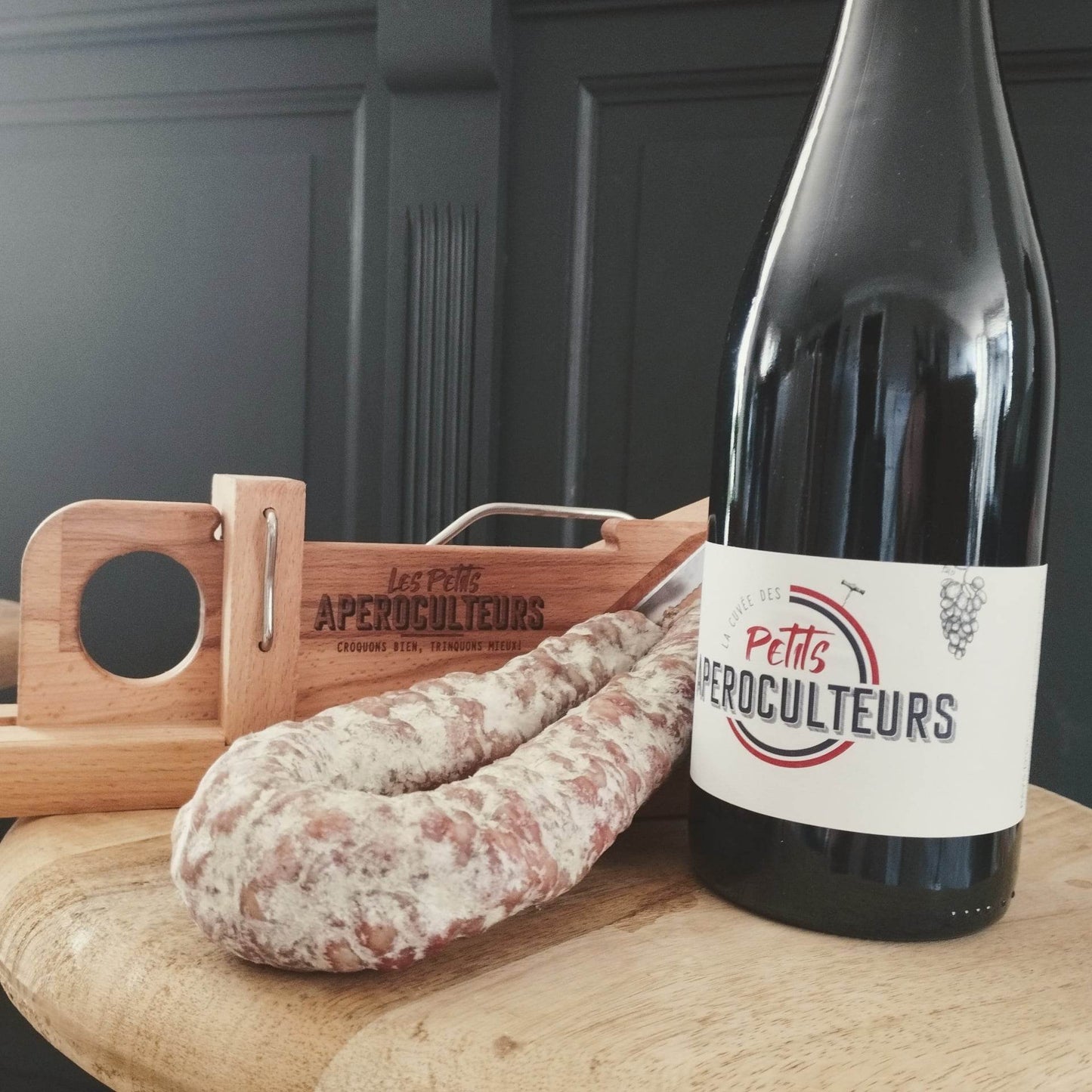 kit saucisson les petits apéroculteurs - cadeau apéro - idée cadeau gourmand anniversaire, fete des pères, noel