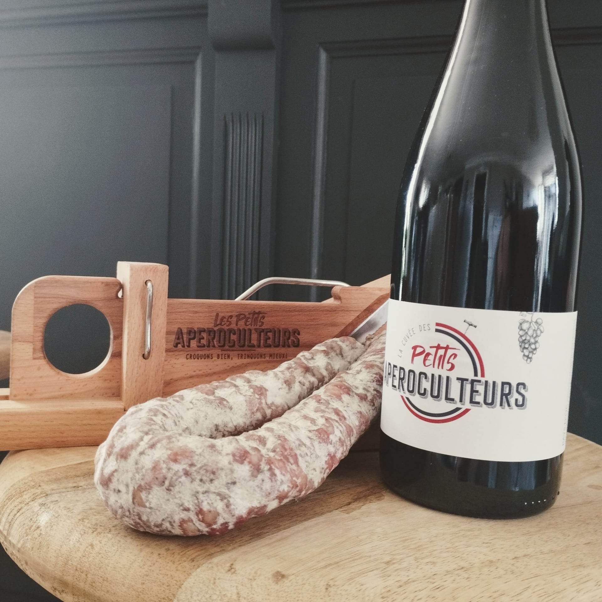 kit saucisson les petits apéroculteurs - cadeau apéro - idée cadeau gourmand anniversaire, fete des pères, noel