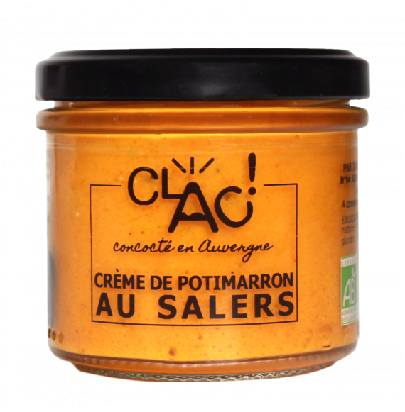 Tartinade potimaron au salers bio - clac