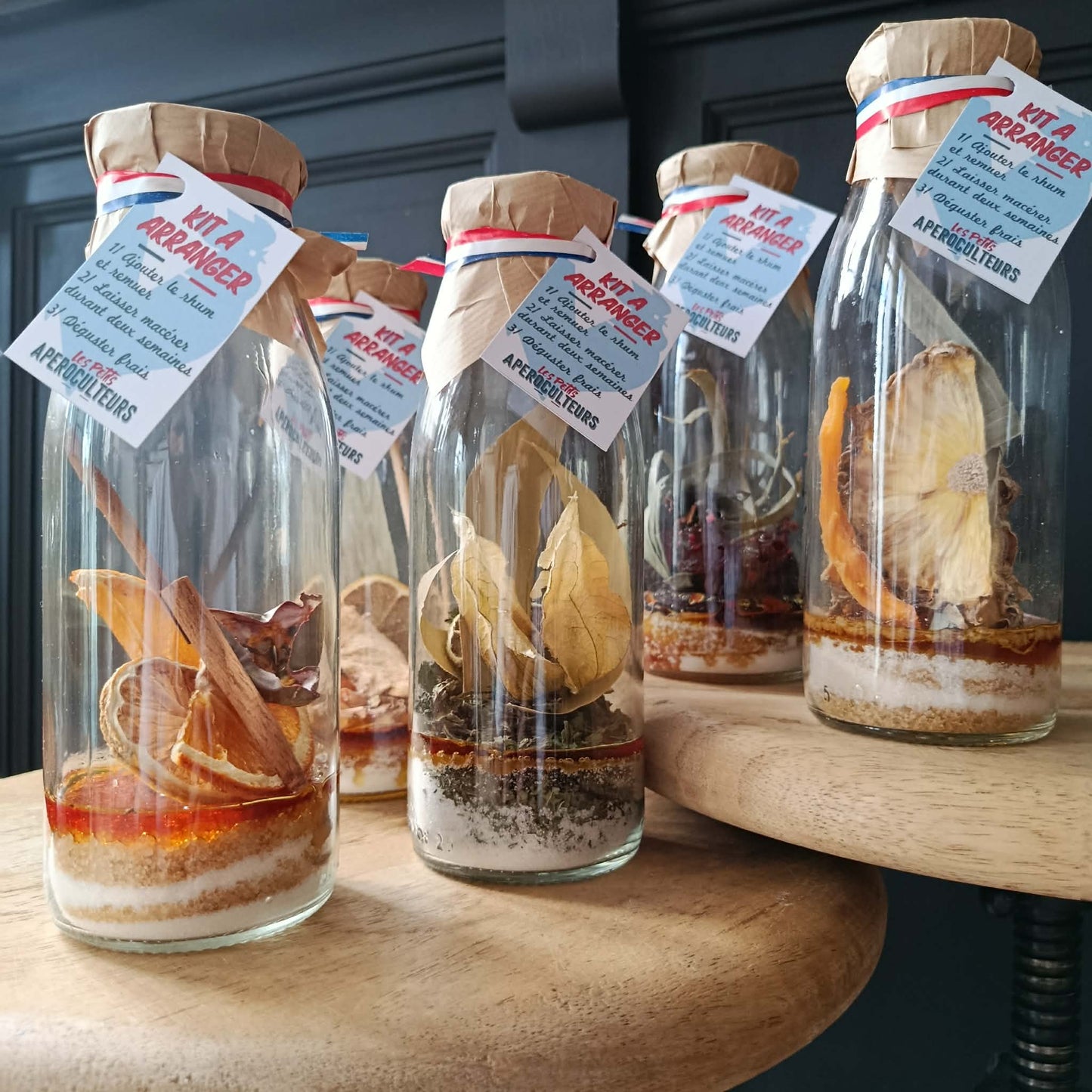 kit a arranger - bouteille de rhum à arranger - les petits apéroculteurs 