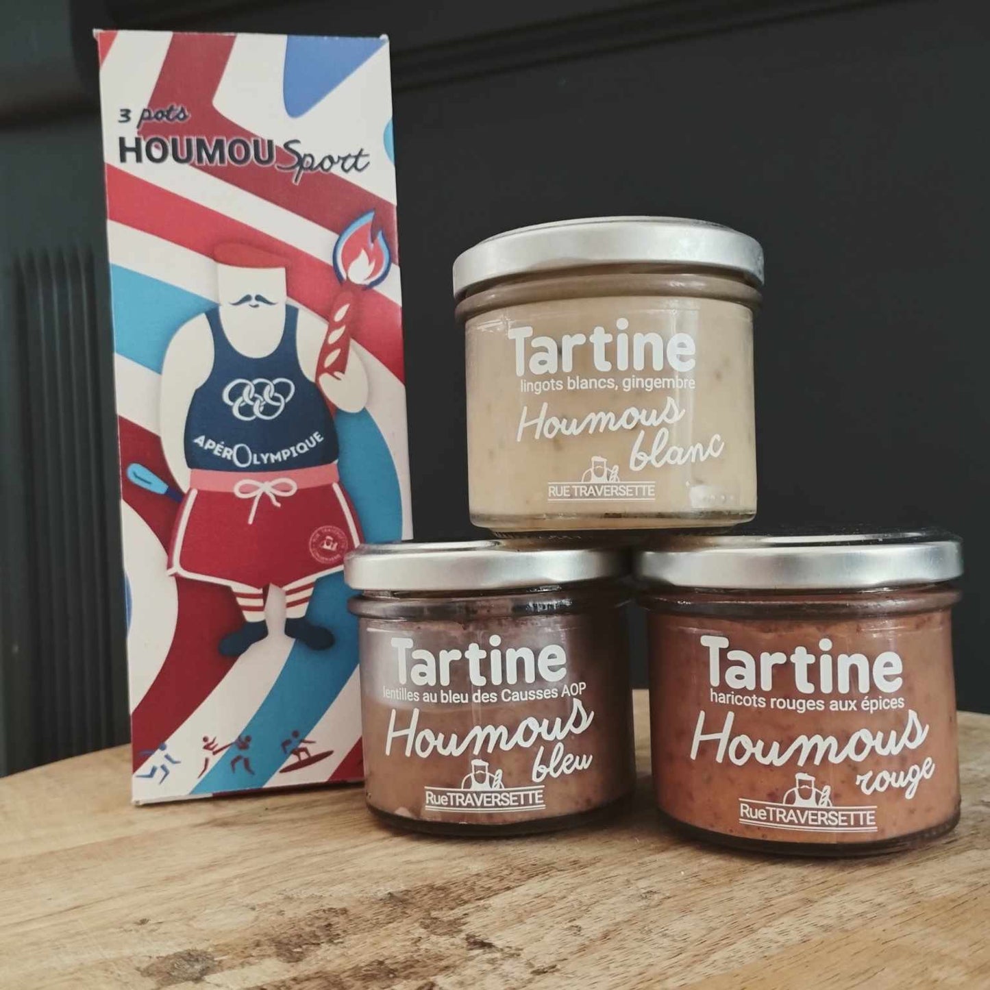 COFFRET HOUMOUS APEROLYMPIQUE