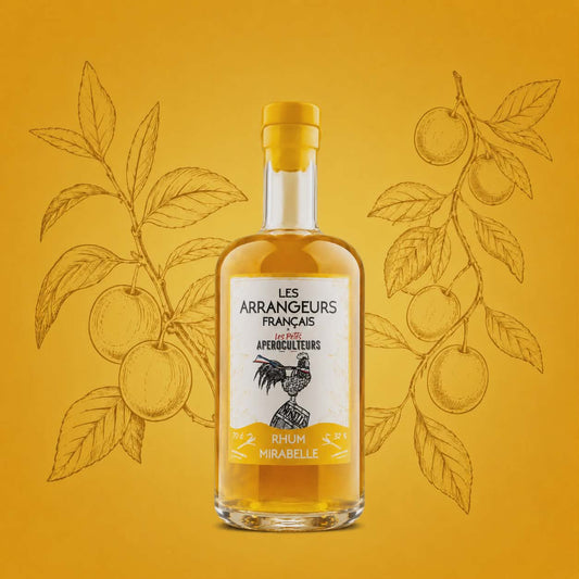 rhum bio les arrangeurs français les petits apéroculteurs rhum bio mirabelle 