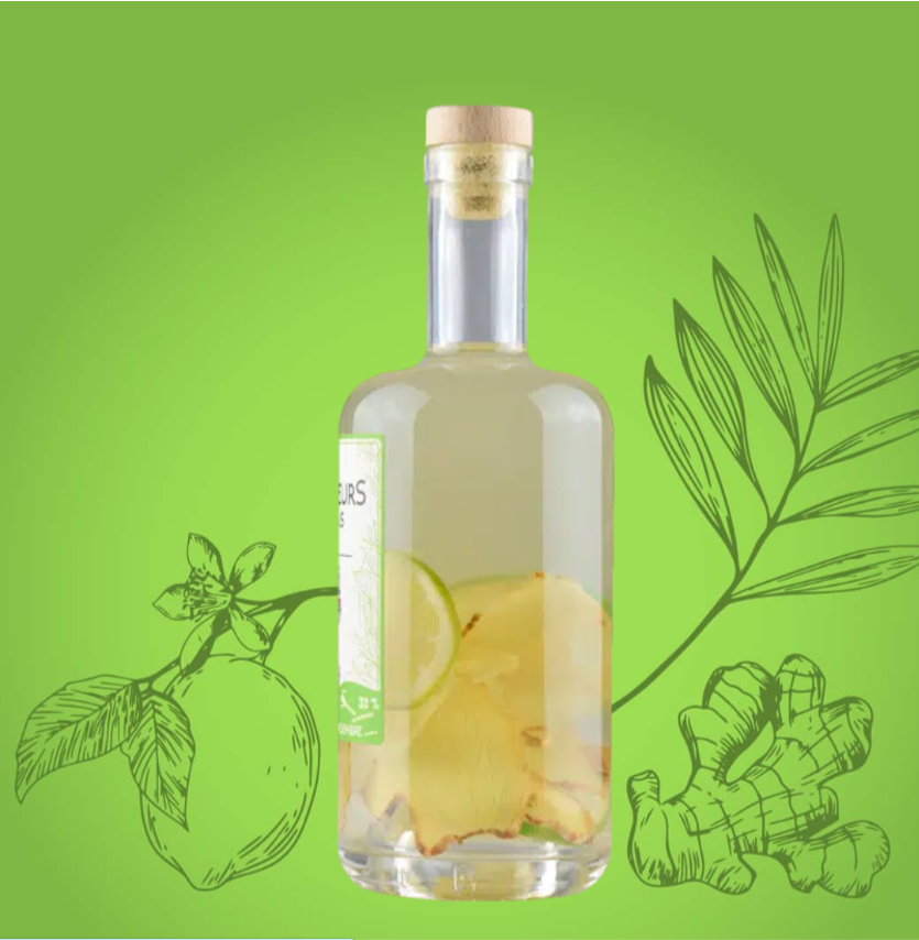 Rhum Citron vert Gingembre