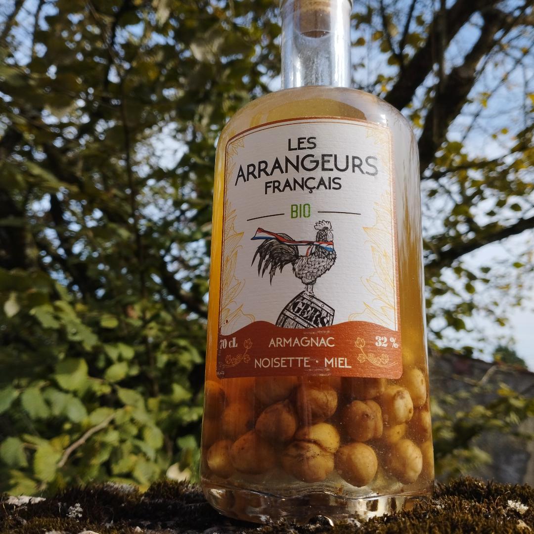les arangeurs français - armagnac noisette miel - les petits apéroculteurs 