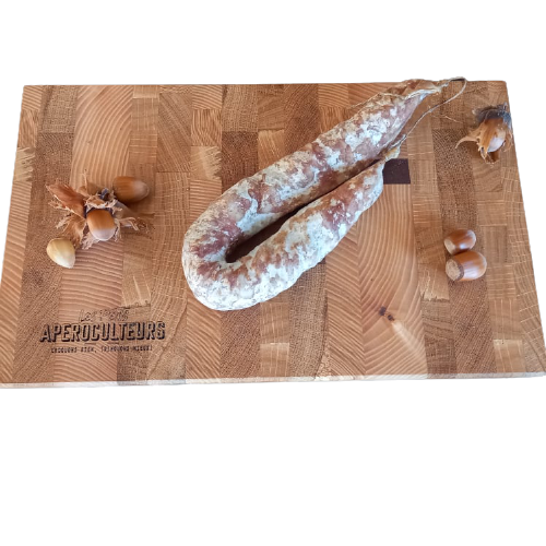 Les Petits Aperoculteurs - apéro - saucissons et saucisses sèches d'Ardèche - nature fourme et noisettes - Médaillés Concours Agricole de Paris