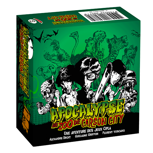 Les Petits Aperoculteurs - Apocalypse au zoo de carson city - jeu - box apéro - apéro jeu 